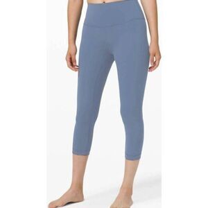 LULULEMON ATHLETICA Wunder Under Crop (Hi-Rise) 'Full-On Luxtreme 21' Size 2